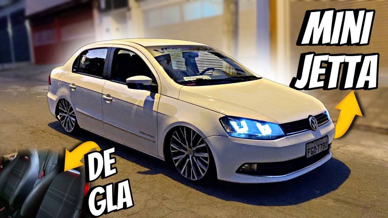 VOYAGE G6 REBAIXADO BANCOS DE GLA E FAROL DE GOLF GTI, O FAMOSO MINI JETTA