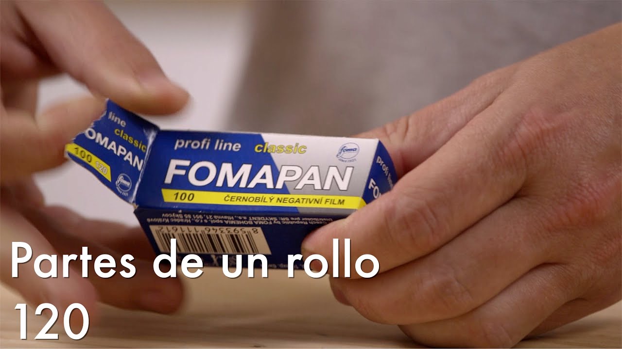 Partes de un rollo de 120 || Fotografia Analogica