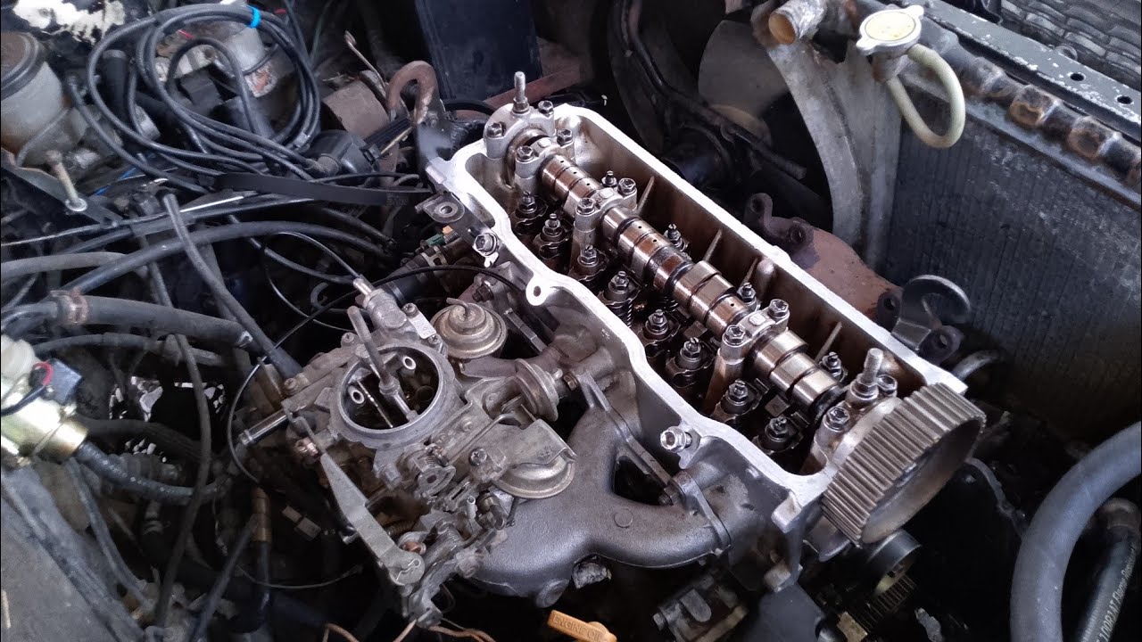 2E Corolla Cylinder Head and Timing Belt