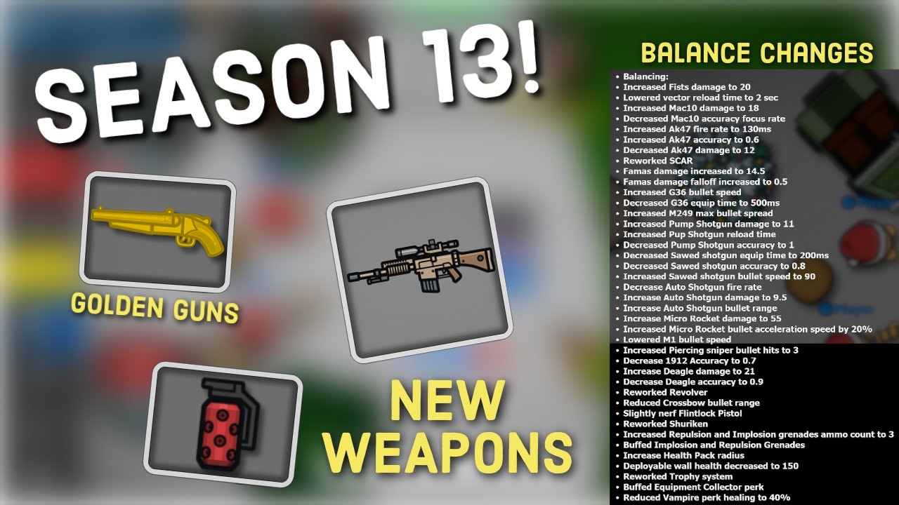 BATTLEDUDES SEASON 13 IS HERE | Battledudes.io Gameplay