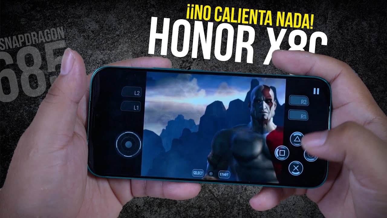Jugando con el HONOR X8C 2025│ Prueba de POTENCIA y RENDIMIENTO│¿Que tanto CALENTARÁ?│Emulador PS2
