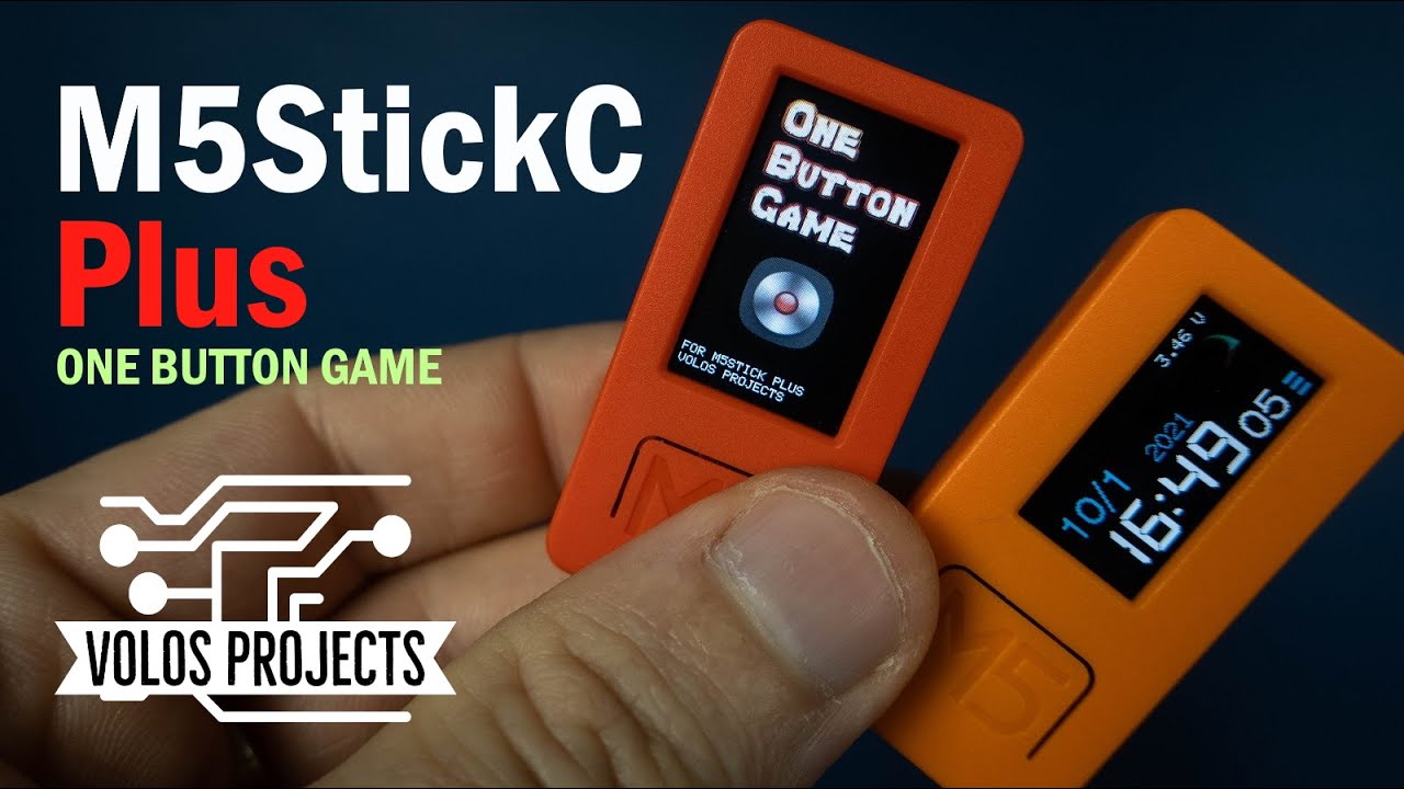 M5StickC Plus ESP32 — обзор и бесплатная игра