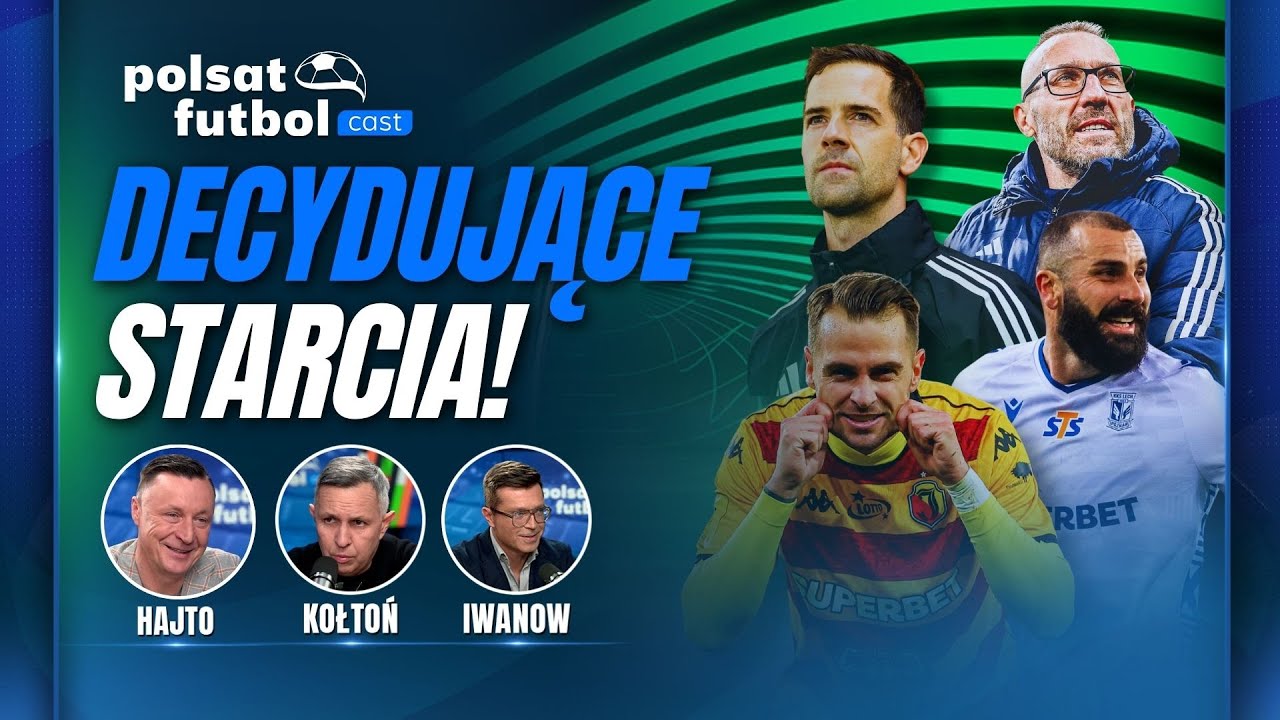 HAJTO, KOŁTOŃ I IWANOW PRZED OSTATNIĄ KOLEJKĄ LIGI KONFERENCJI! | POLSAT FUTBOL CAST #104