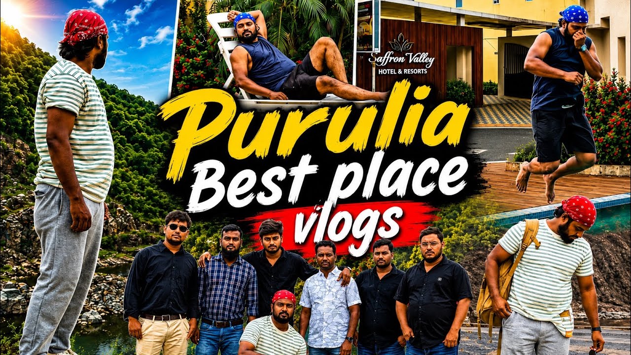 Purulia Tour Vlog | Top 5 Best Places in Purulia 🌿 Waterfall, Hills & Resort Trip