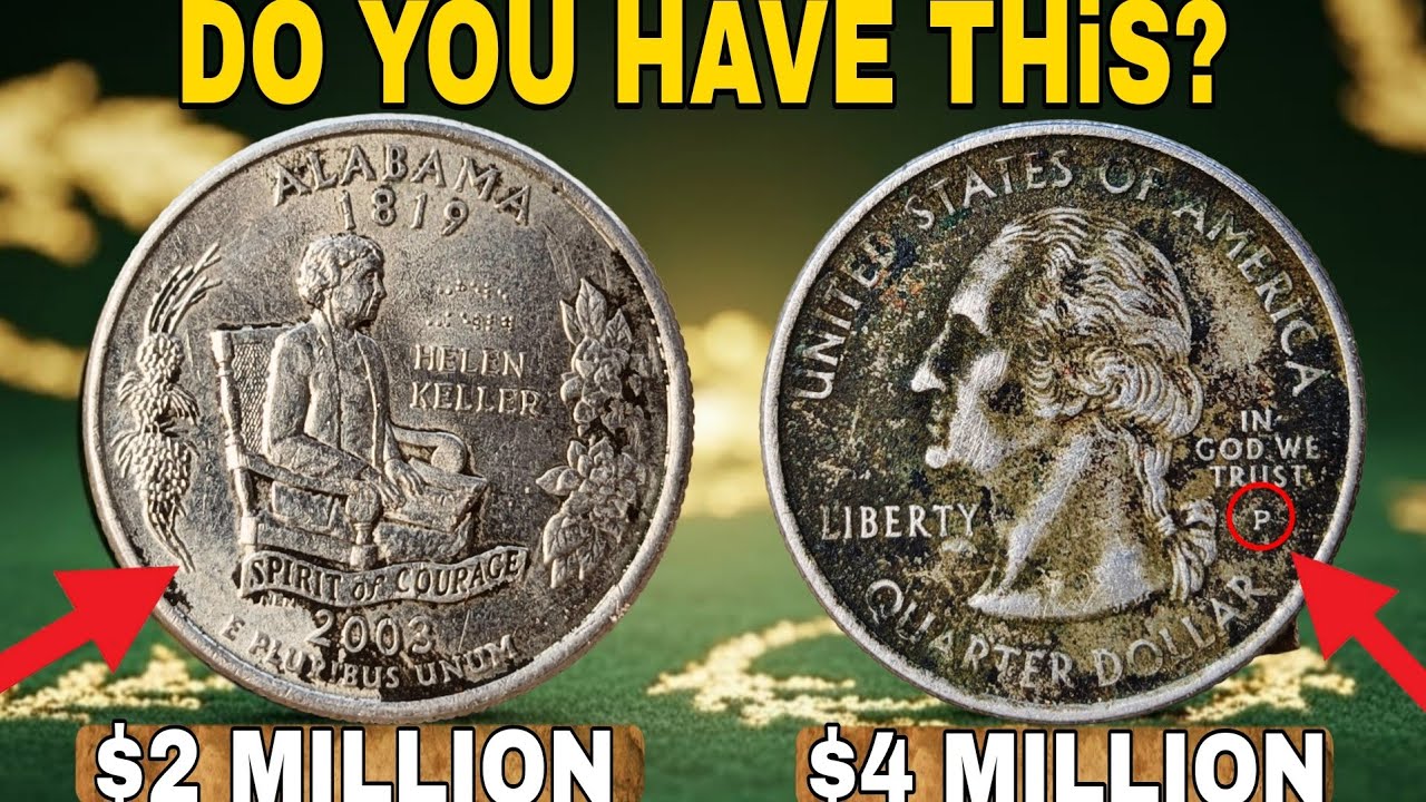 USA Commemorative Quarter Dollar Coins That Could Make You Rich!