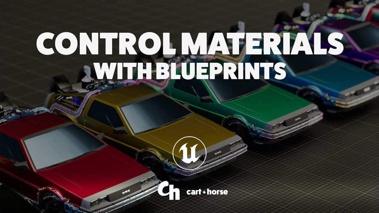 Create and use Blueprint Material Controls - Unreal Engine Tutorial