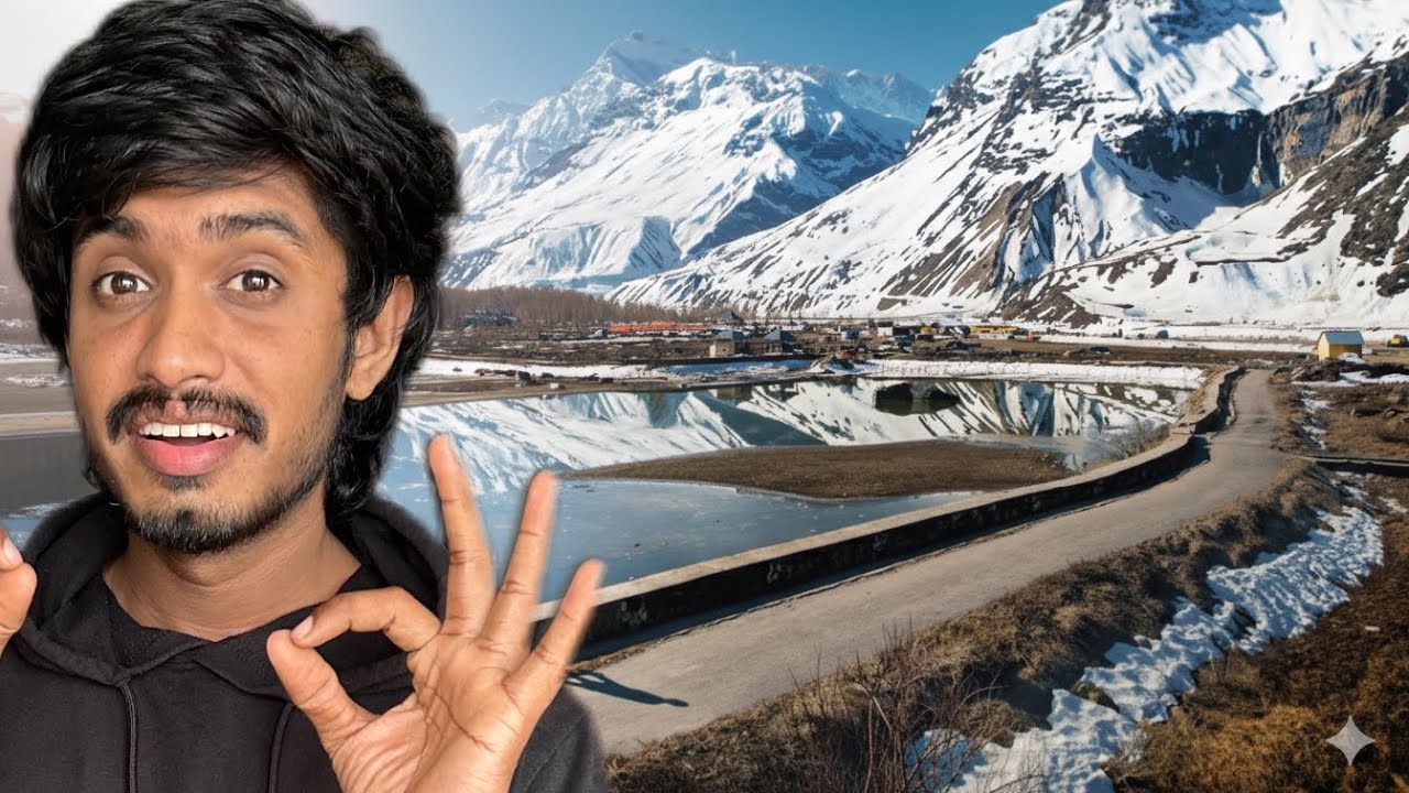 A Heaven - Just 1 Hour from Manali❤️Frozen Waterfall - Sissu🏞️