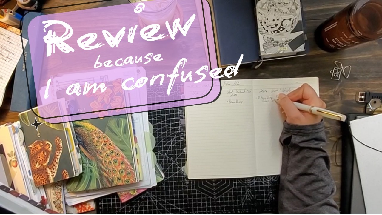 Reviewing my planner lineup because I feel like I've lost. Part 2