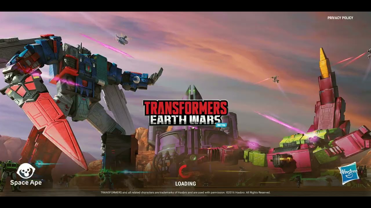 Transformers Earth Wars intro and getting megatron