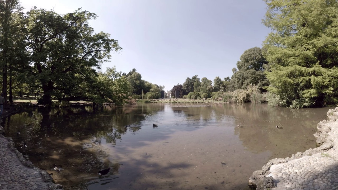 360 video: Sempione Park, Milan, Italy
