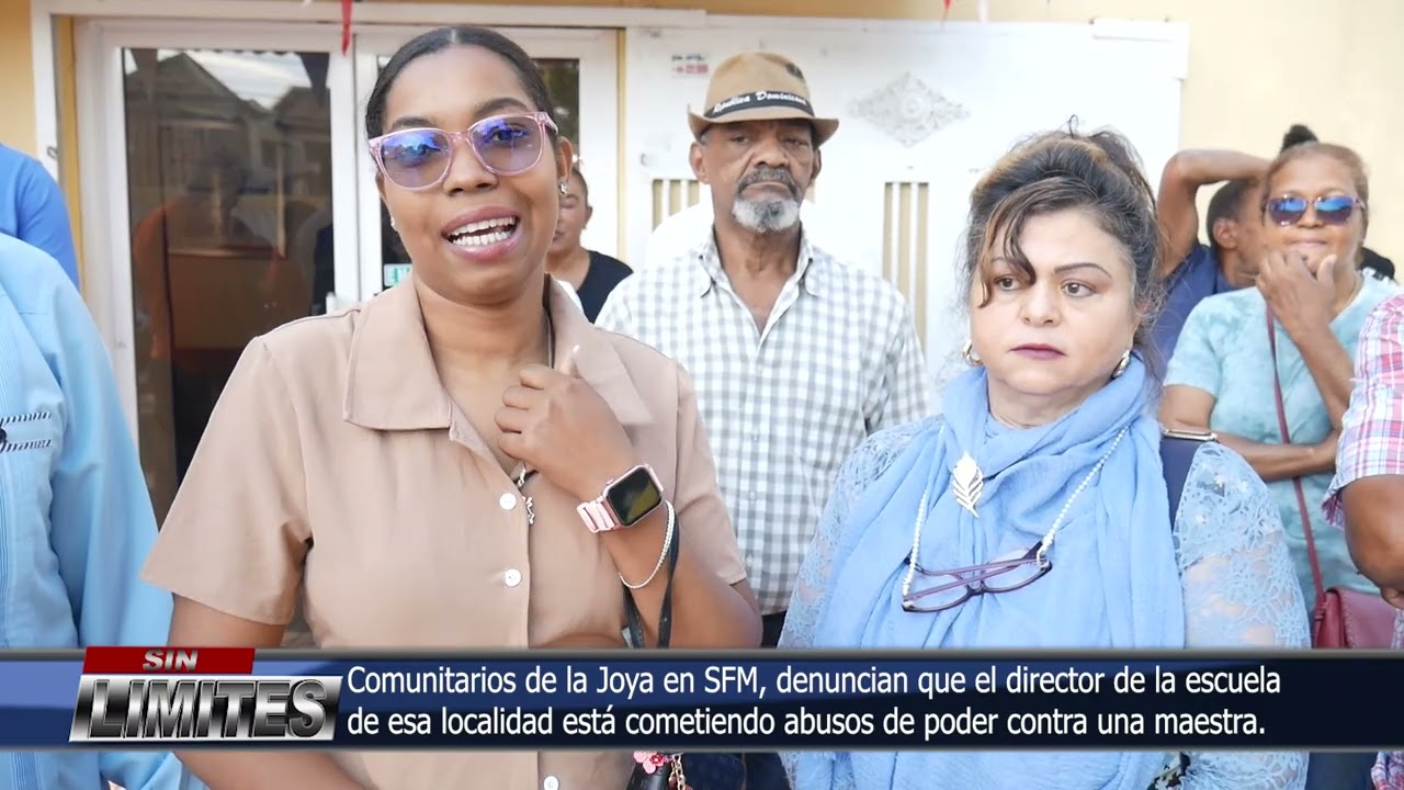Comunitarios de la comunidad de la Joya en SFM, denuncian que el director de la escuela