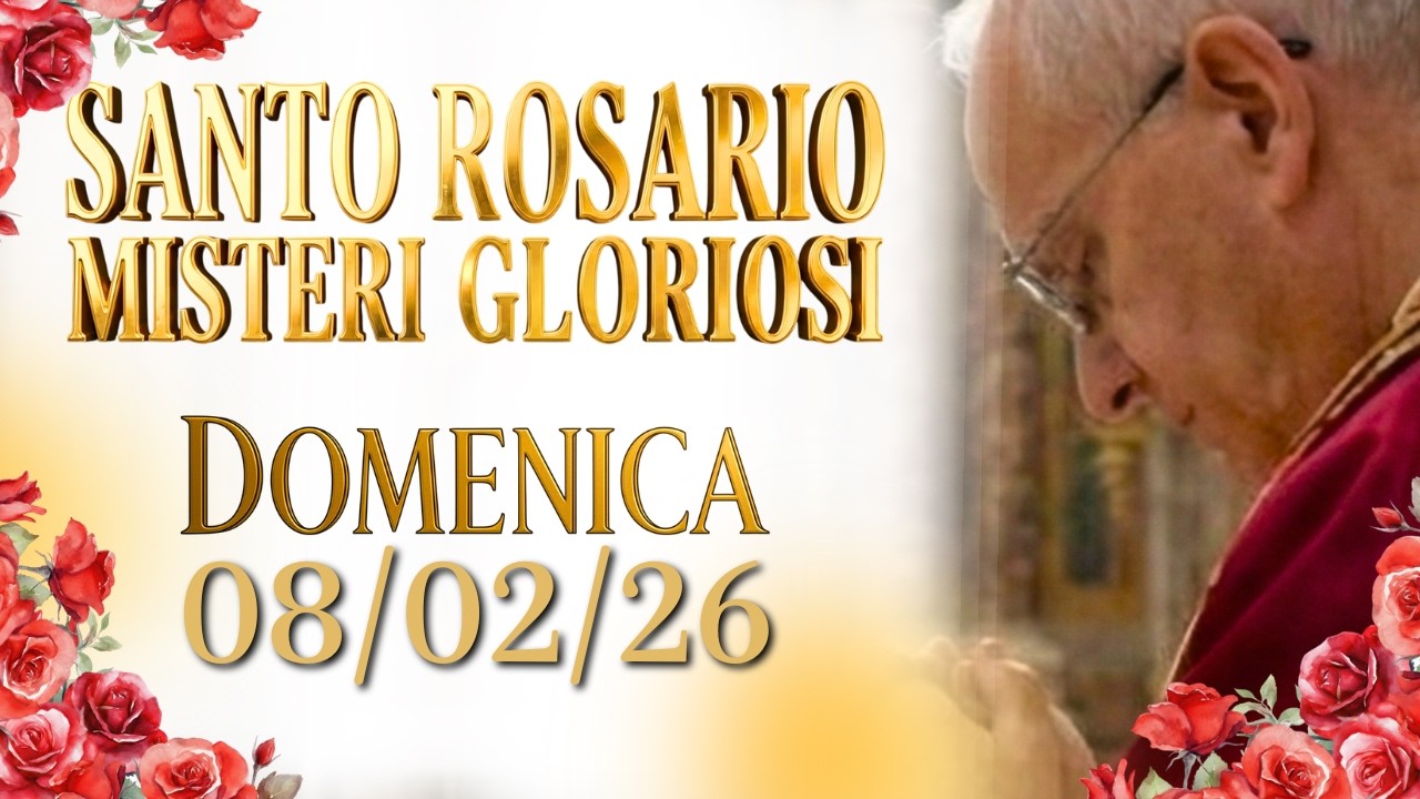 SANTO ROSARIO 8 FEBBRAIO 🛶 SULLA TUA PAROLA GETTERÒ LE RETI (Misteri Gloriosi)