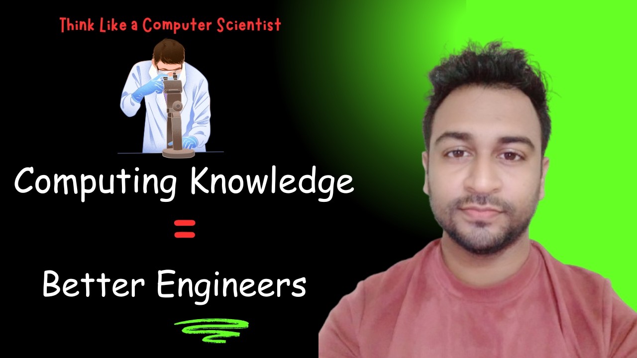 Why Every Software Engineer Must Understand Computing Fundamentals.Computing Knowledge for Engineers