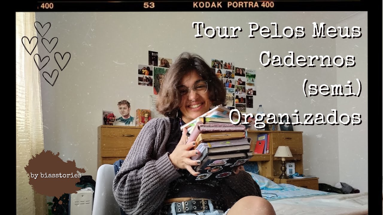Tour Pelos Meus Cadernos(semi) Organizados