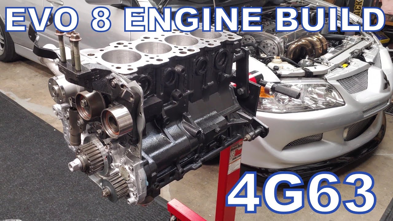 Building EVO 8 Engine To Perfection (4g63)