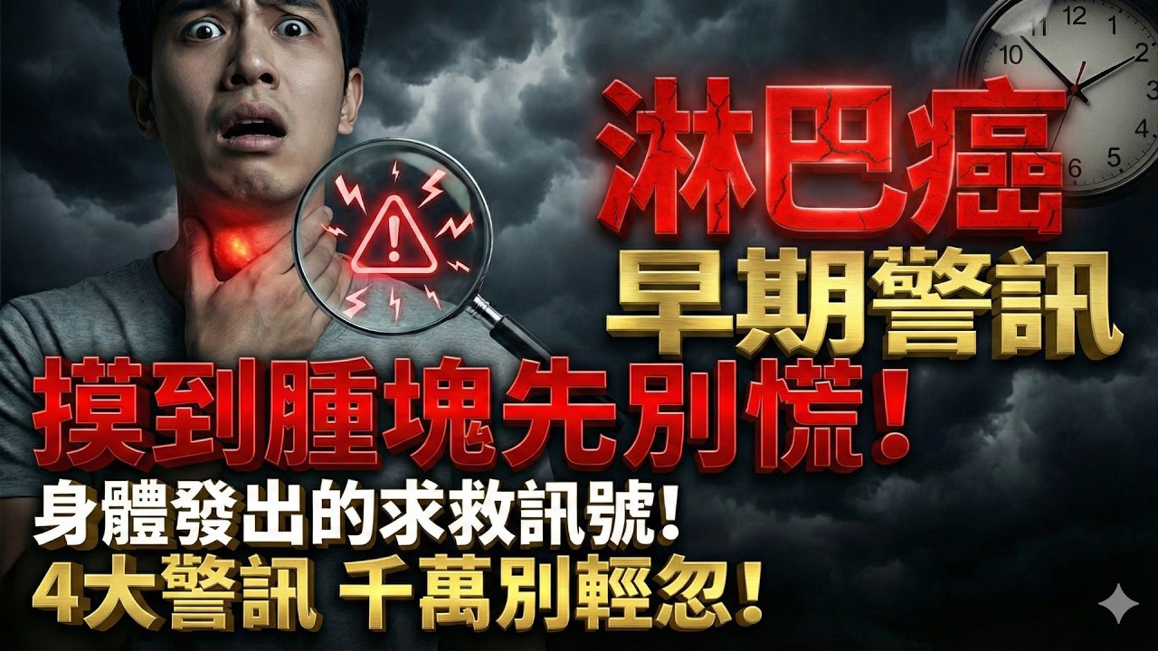 淋巴結腫大等於癌症嗎？從資深主播案例看「沈默殺手」：掌握 3 大關鍵，早期發現能救命｜三立新聞網 SETN.com