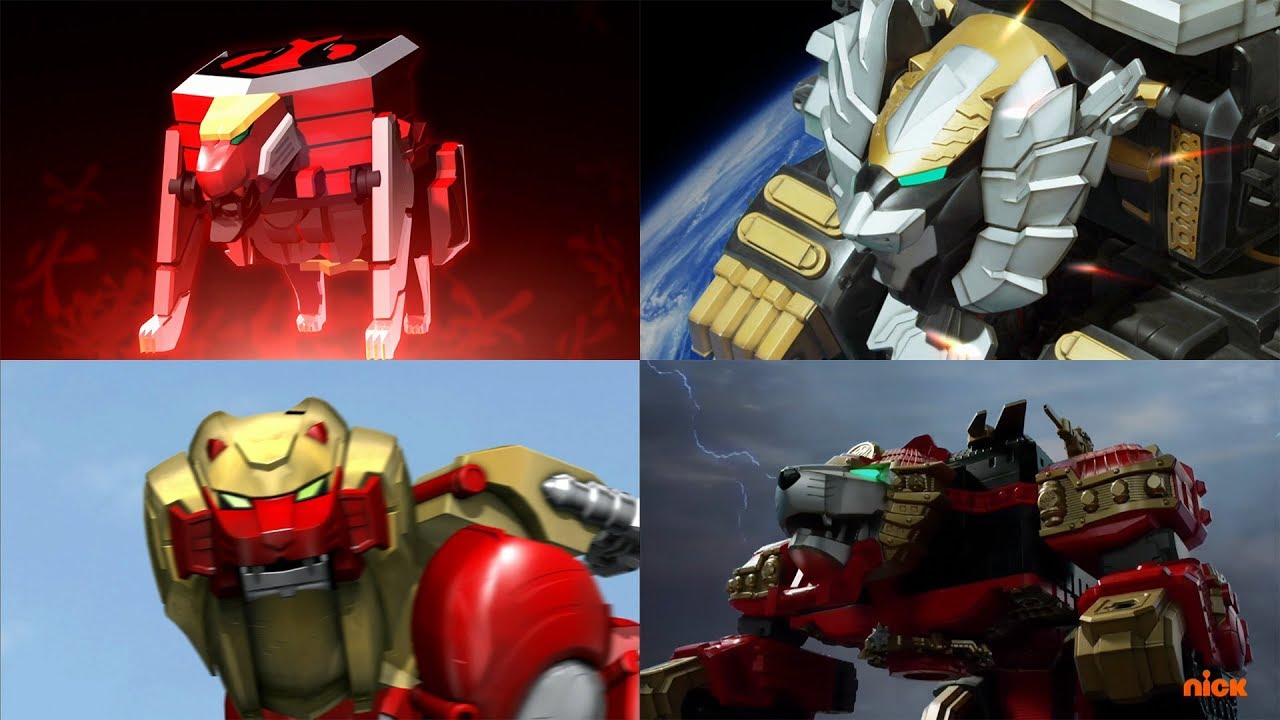 Power Rangers summon the Neo-Saban Lion Zords | Samurai, Super Megaforce | Power Rangers Official