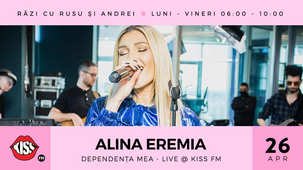 Alina Eremia - Dependența mea (LIVE @ Kiss FM)