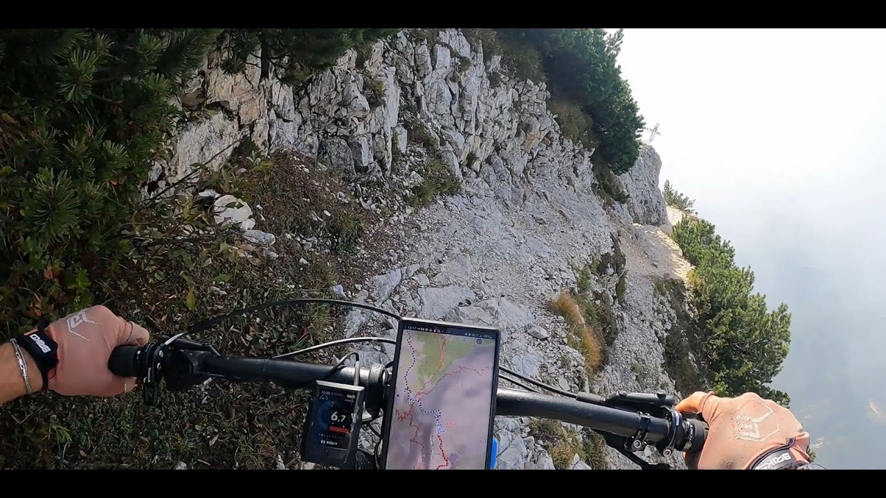 Adrenalina sul Carega in MTB - vietato sbagliare