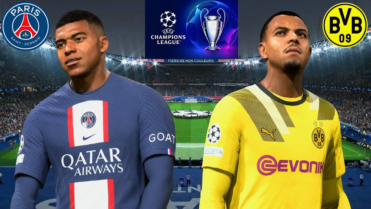 FIFA 23 - PSG vs. Borussia Dortmund - Ramos Kolo Muani - UEFA Champions League 23/24 | PS5 | 4K HDR