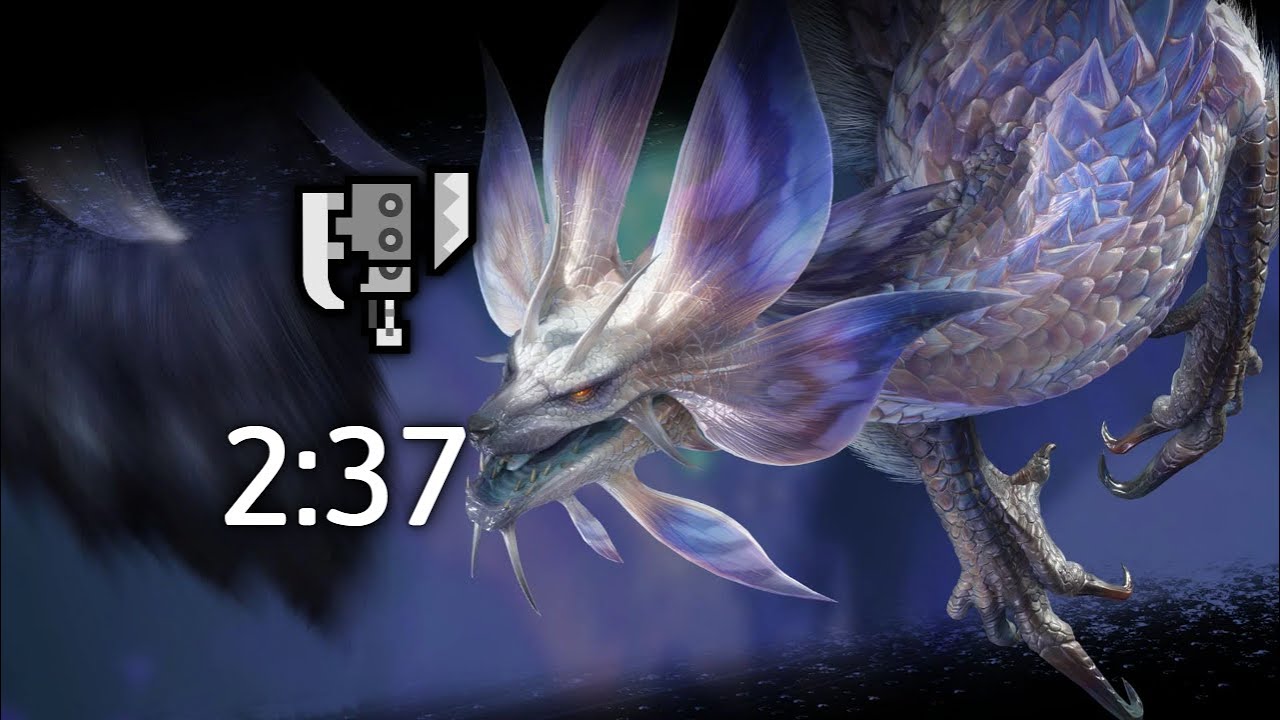MHR Sunbreak: Violet Mizutsune 2:37 Switch Axe solo