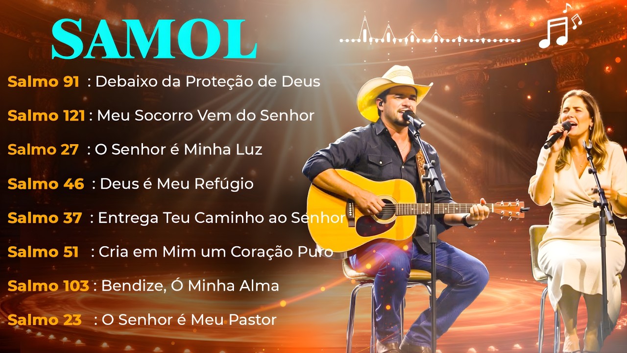 Salmos Cantados para Sentir a Presença de Deus e Ter Paz 🕊️| Refúgio da Alma | 🎵 Músicas de Cura