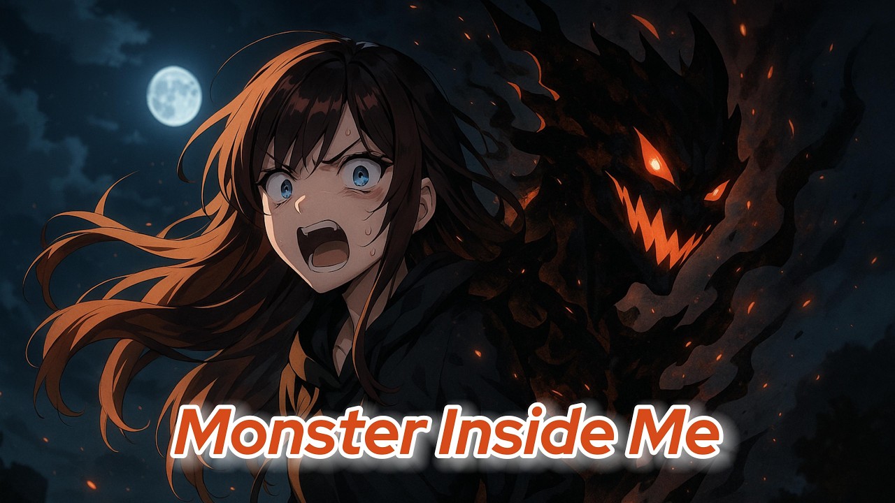 Nightcore - Monster Inside Me (Original Song with English Lyrics) | Dark Anime Music