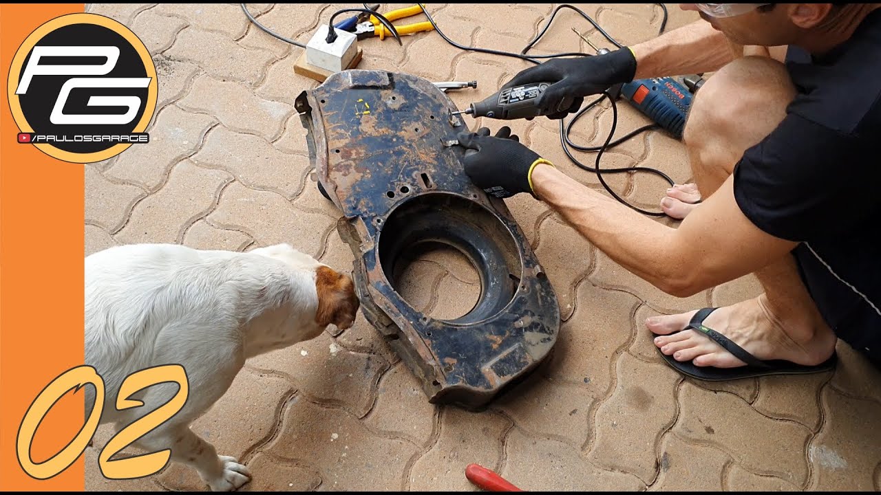 Preparando a Capela -  Pintando as Latas do Motor da Brasilia - Episódio2 - [4K]