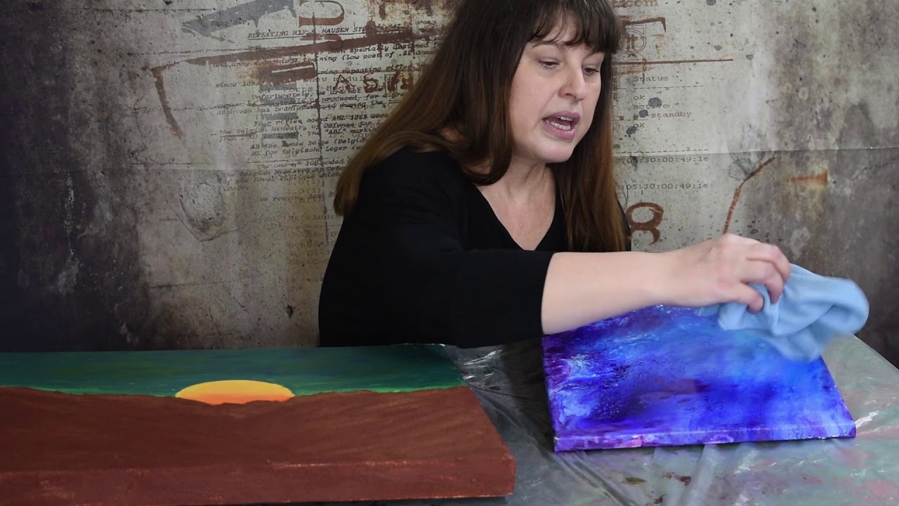 Cleaning Acrylic Art