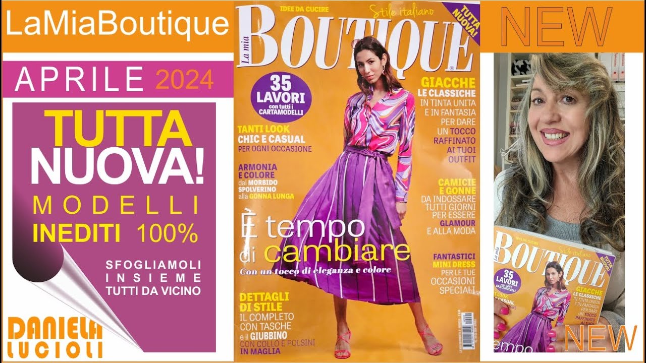 LA MIA BOUTIQUE APRILE 2024 TUTTA NUOVA CON MODELLI INEDITI SFOGLIAMO INSIEME