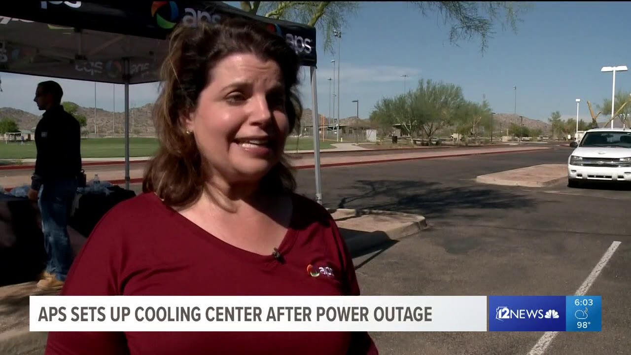 APS sets up cooling center after Goodyear power outage
