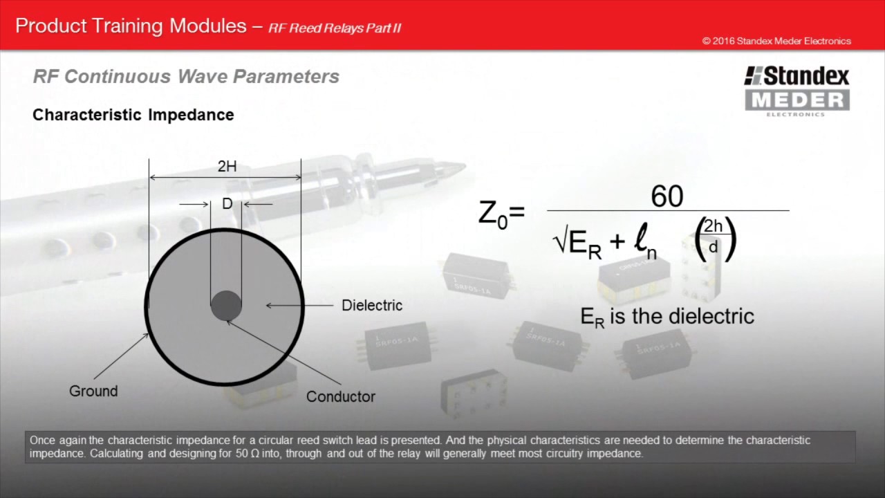 Product Training Module - RF Reed Relays Part II