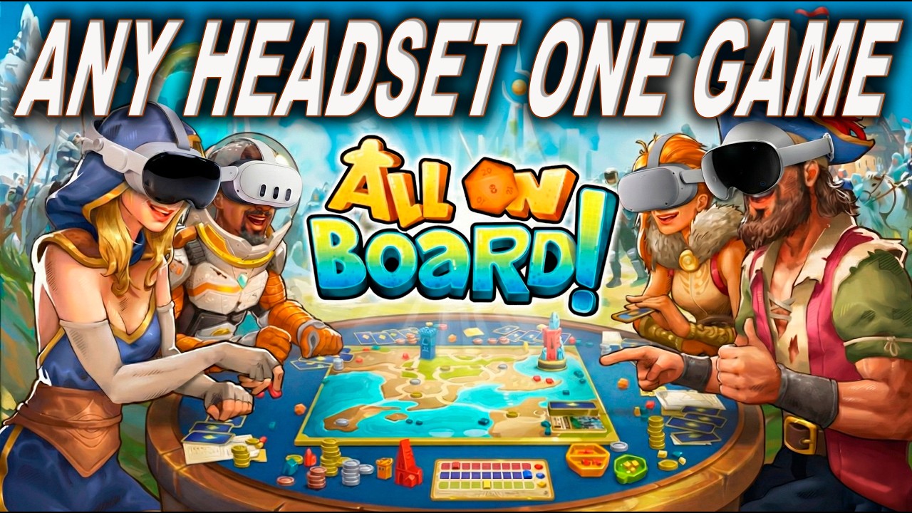 All On Board VR Is The Ultimate Game Night | Quest, AVP or Galaxy XR