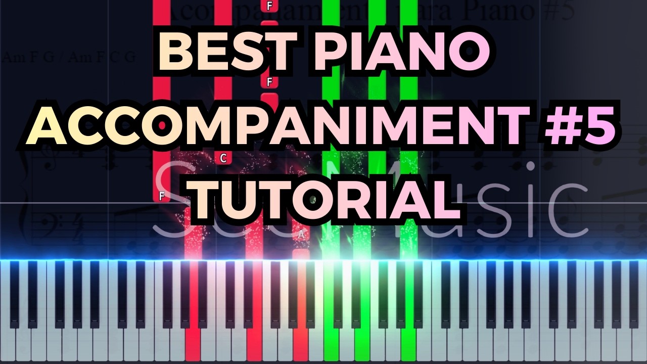 The BEST piano and keyboard accompaniments you should know #5 PIANO KEYBOARD TUTORIAL