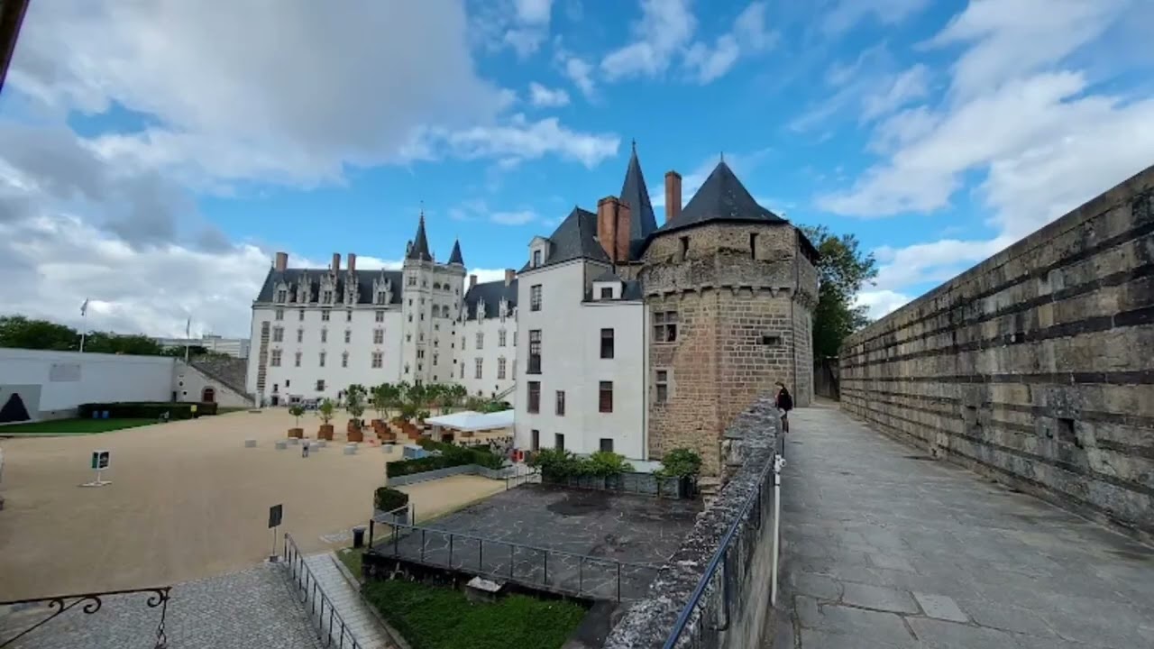 castle of the dukes of brittany in nantes (France)