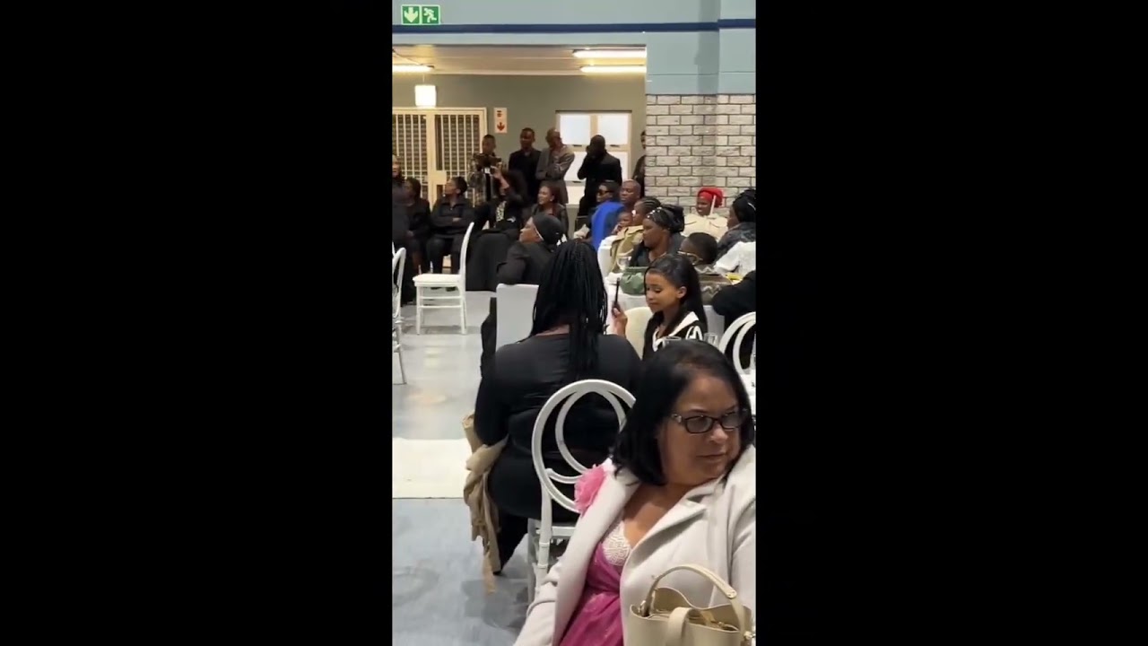 Pastor Vuyani Nono @ a Wedding. 