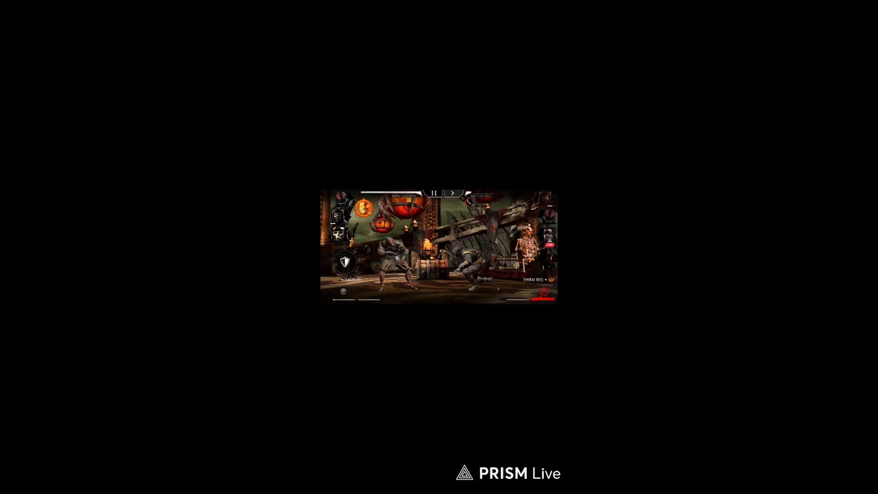 Live streaming MORTAL KOMBAT mobile game