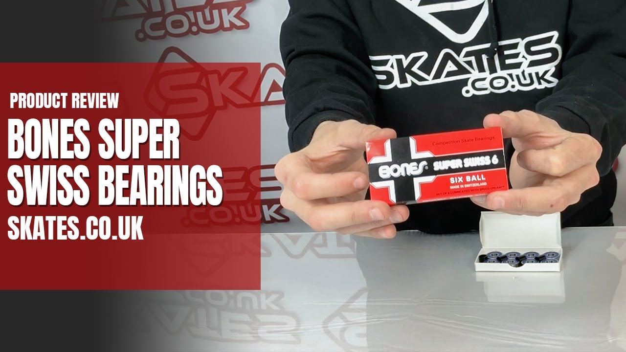 BONES SUPER SWISS BEARINGS - 🤩 PRODUCT REVIEW & UNBOXING! - Skates.co.uk
