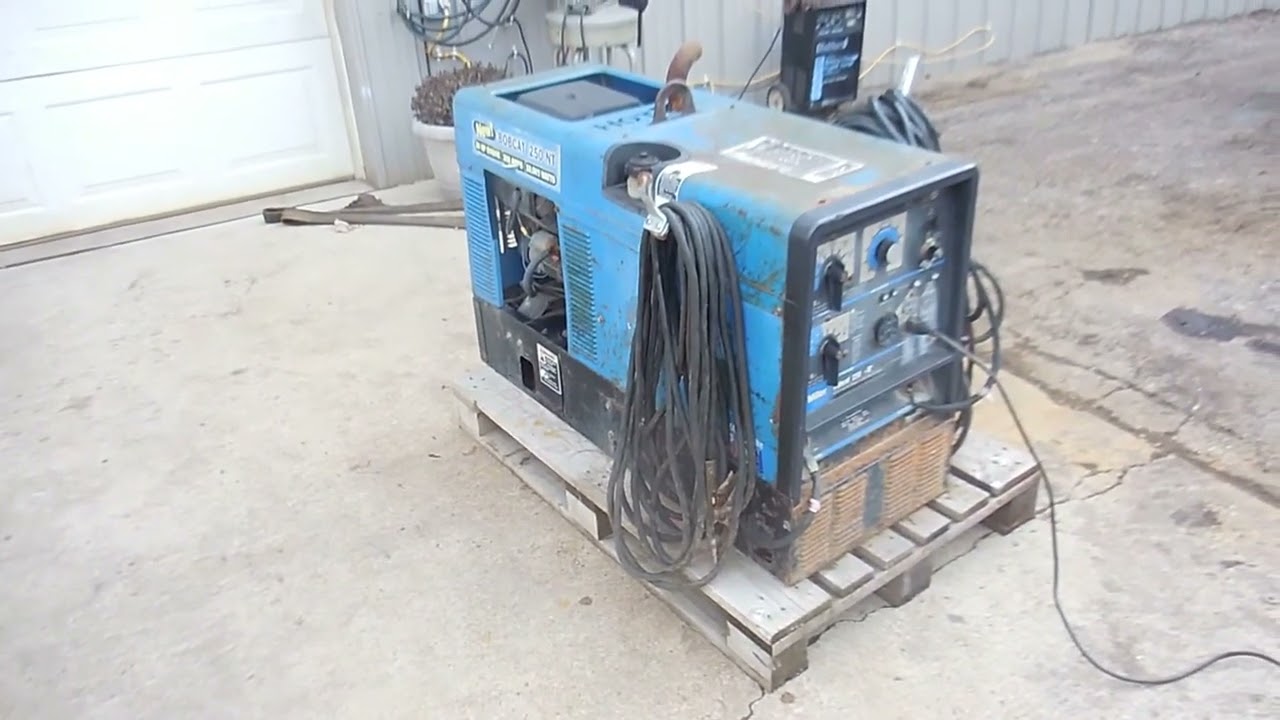 Miller Bobcat 250NT Welder/Generator (10KW) on Skid | Reliable Power | NarhiAuctions.com
