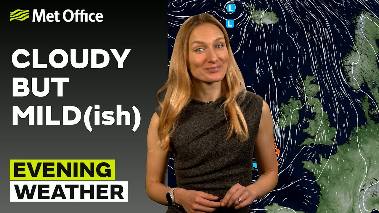 19/01/2026 - Cloudy night - Evening Weather Forecast UK – Met Office Weather