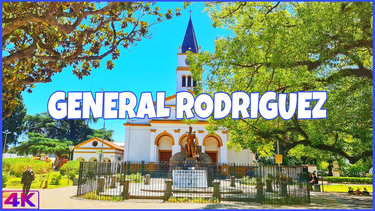 【4K】GENERAL RODRÍGUEZ - Una CIUDAD completa para DISFRUTAR | [WALK Buenos Aires 4K].