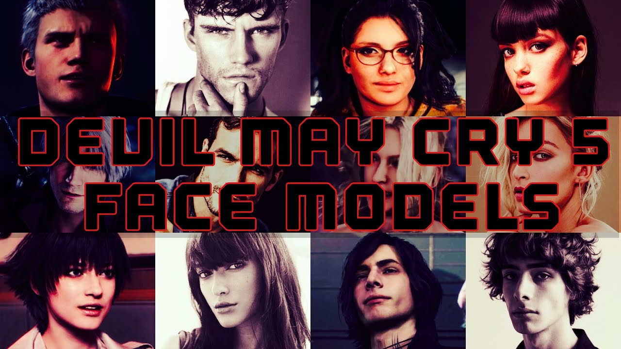 Devil May Cry 5 Face Models