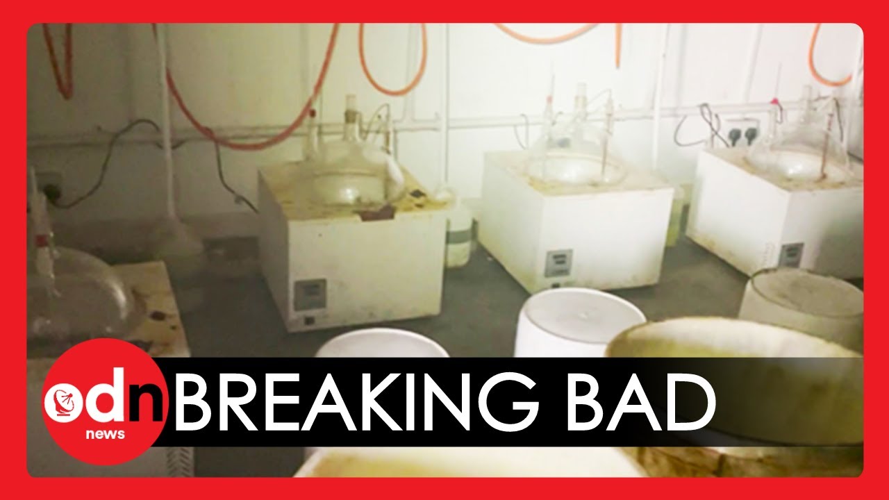 Breaking Bad-Style METH LAB Found in Rural English Town