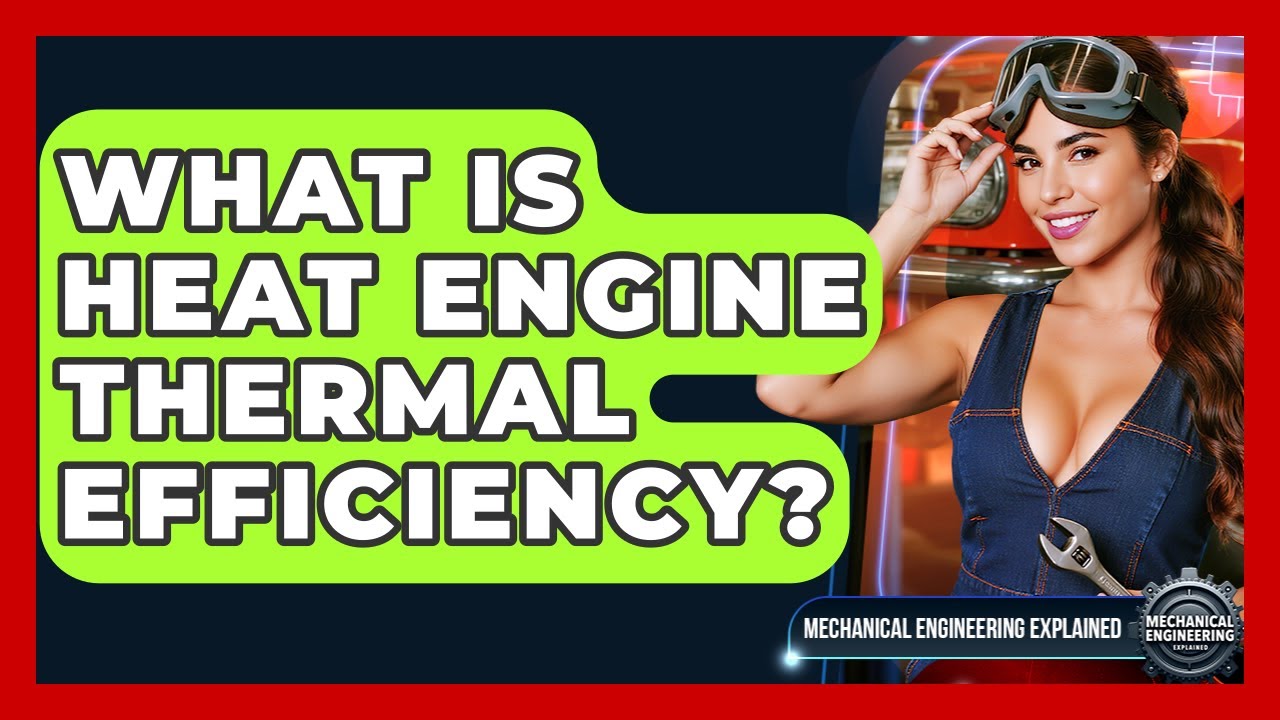 What Is Heat Engine Thermal Efficiency? - Mechanical Engineering Explained