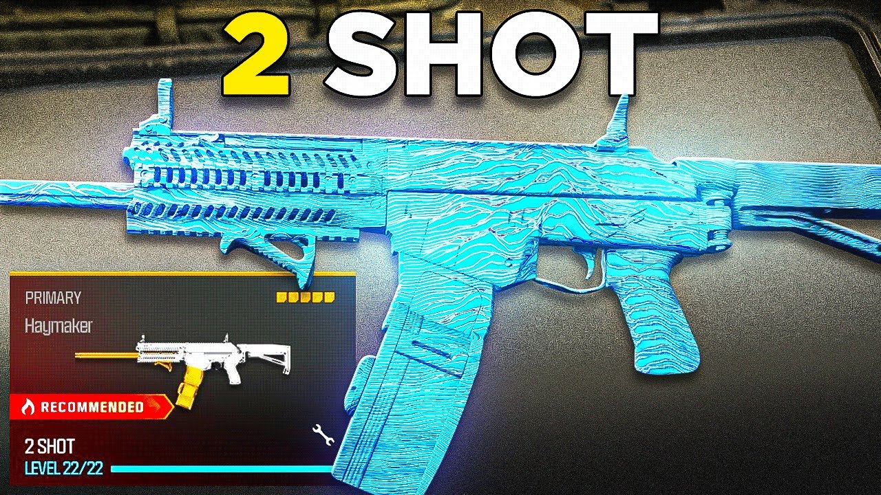 new *2 SHOT* HAYMAKER in WARZONE 3! 😯 (Best Haymaker Class Setup) - MW3