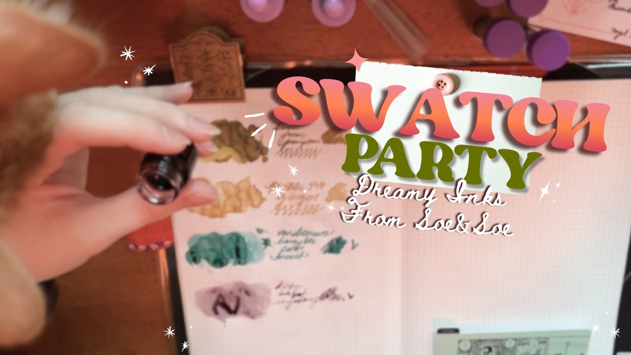 Swatch Party: Dreamy inks from Soe & Soe