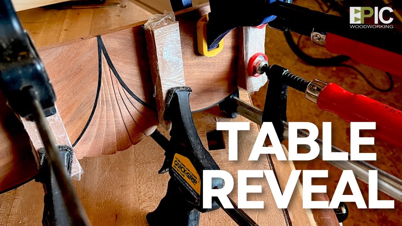 Bowfront End Table Reveal