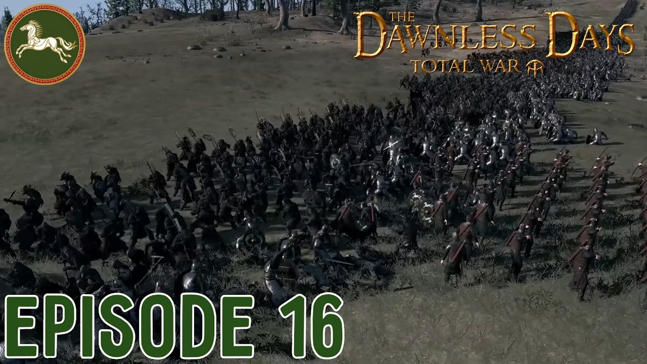 The Orcs Retreat! Ep 16 Rohan Campaign The Dawnless Days Total War (Very Hard)