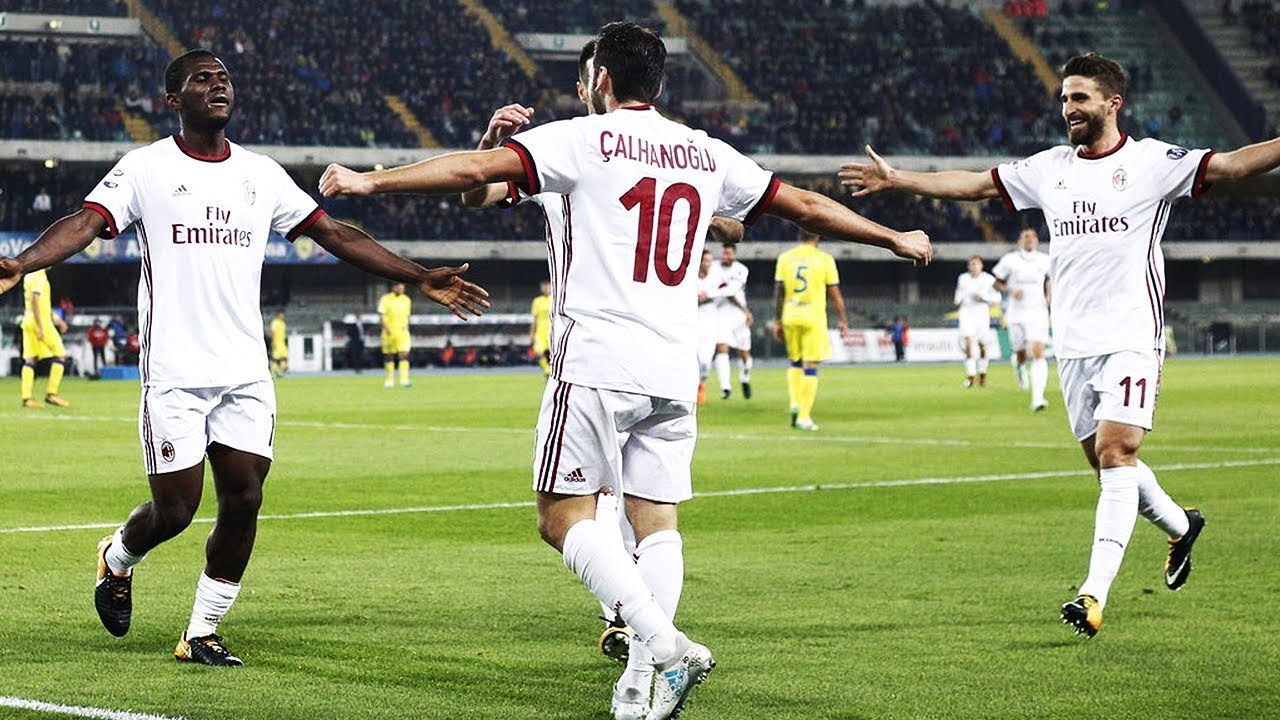 Chievo 1-4 AC Milan | Goals: Suso, Cesar (OG), Calhanoglu, Birsa, Kalinic | REVIEW