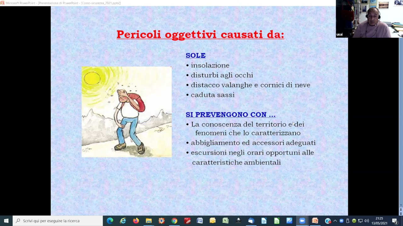 Sicurezza in Montagna - Fabrizio Usai corso E1 2021